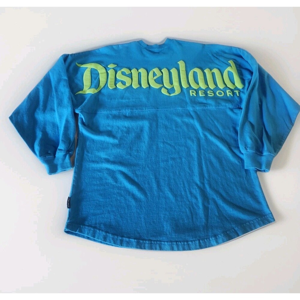 DISNEYLAND SPIRIT JERSEY Blue Turquoise Women's SMALL NWT Disney Parks
